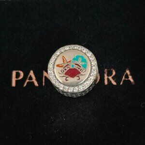 Pandora Ocean City Button Crab Cluster Charm Bead S925 Silver with box